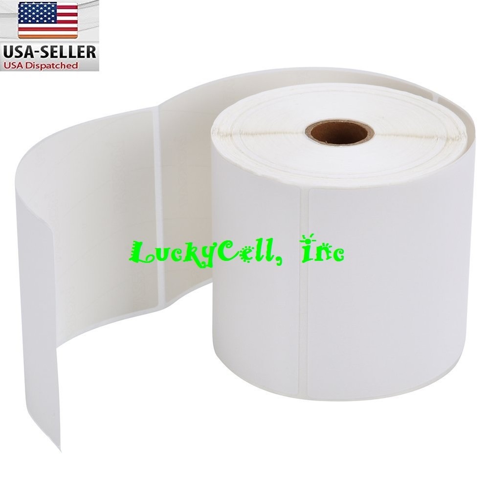10 Rolls Direct Thermal Shipping Labels 500/roll 4×6 For Zebra ZP450 Eltron 2844