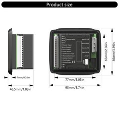 Automatic Start Stop Control Panel For Small Generator, Precise Power Management