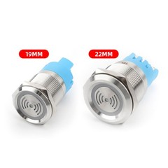 LED Red Flash Alarm Warning Indicator Signal Light with Buzzer 12V/24V 70~100dB