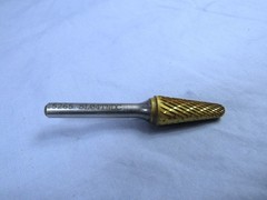 SGS Pro 1/4″ Shaft Carbide Burr, # 15265, Double Cut Tree Type, USA Made, New