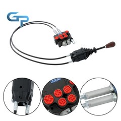 Hydraulic Remote Control Valve 2 Spool 21 GPM Easy Installation Kit