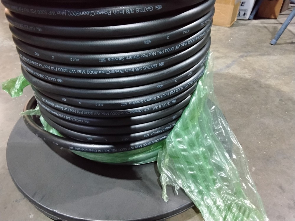 Gates PowerClean 5000 Pressure Washer Hose 3/8″ x 100 Ft 5000 PSI 4657-4556