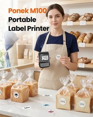 Label Maker Machine with Tape, M100 Address Barcode Label Printer, Versatile …
