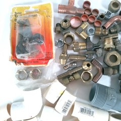 PVC/Metal Plumbing Fittings Lot DIY Handyman Plumber New Open Box