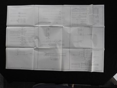 (2) Case IH SR270 SV300 TR340 TV380 SKID STEER Electrical Schematic Set 36″x24″
