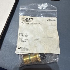 ACCUTRON Dental Fru Check Valve Vacuum PN: 24176