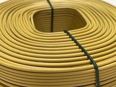 Sandbaggy Yellow PVC Rebar Tie Wire Reel 16 Gauge | Approx. 300 ft Length Roll