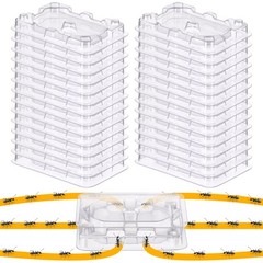 32 Pcs Ant Bait Stations Reusable Bait NOT Included, Multi Surface Ant Killer…