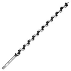 Auger Wood Drill Bits Hex Shank Dia 6-25mm Sharp Cut Hole Length 230mm & 460mm