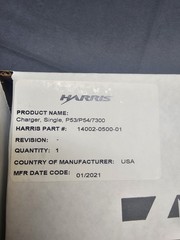 Harris XG-75 EVXG-PB78B Phase II 2 TDMA P25 Trunking 800 MHz Two Way Radio