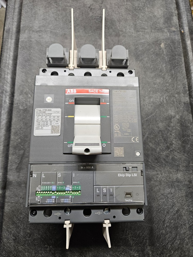 600 Tmax Circuit Breaker 600A 3P 600V Ekip Dip LSI – #1