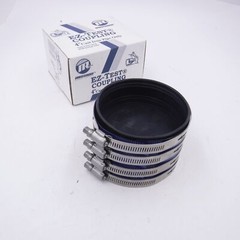 Mission Rubber Co. EZ-Test Coupling 4″ Cast Iron Pipe Only C400EZ