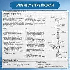 MorningRo 34720A 3/4″ 720A Brass Pressure Vacuum Breaker Assembly for Water L…