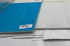 (QTY 2) USA Industrials Polyethylene Plastic Sheet White UHMW BULK-PS-UHMW-66