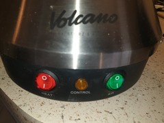 Volcano Classic POWER & HEAT/AIR Replacement Both Red & Green Switches, 120VAC