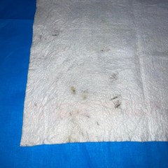 Hilti OEM White Cleaning Cloth – Original TE‑Series Red Logo 1990 Liechtenstein