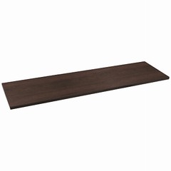 Shelf Board, 200 lb, 5-Shelf, 24 in L, 12 in W, Particleboard Espresso