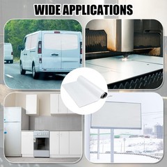 4 x 8 ft Aluminum Trailer Skin 0.032″, RV Siding Panels 49″ X 96″ Metal Enclo…