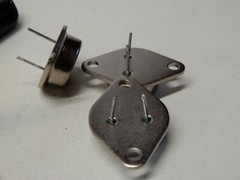 Amperex BDX64B Darlington Transistors Qty 4 NOS