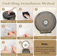 Toilet Paper Dispenser, Commercial Jumbo Toilet Paper Towel Dispenser …