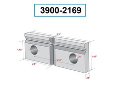 VERTEX PRISMA VISE JAW FOR 5″ VISES (3900-2169)