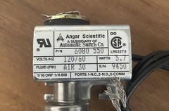 ASCO 3-WAY DIRECT ACTING SUB-MINIATURE AIR RELAY SOLENOID VALVES, P/N 6080-550