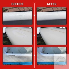 Marine Fiberglass Repair Kit 100ml White Gel Coat Repair Kit for Repairing Crack