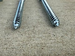 Sandbaggy 1/2″ x 6″ Galvanized Lag Bolts (Zinc Plated) – Hex Head Wood Screws