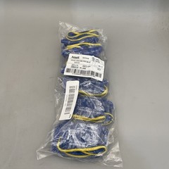 6 Pairs ANSELL 11-818 Palm Coated Nitrile Gloves Hyflex Blue Size 8 New