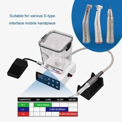 Dental Electric Micromotor Motor 1:5 Handpiece with Water Tank Portable Practice