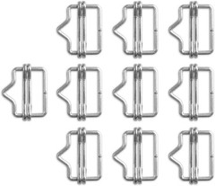 Electric Fence Poly Tape Splicer, Polytape Buckle, Polytape Connectors (10 Pack)