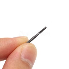 Dental Surgical Carbide Burs FG 557L Cross Cut Straight Fissure 5/PACK