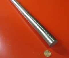 4140/4142 Steel Rod, Metric 30 mm Dia. (-0.051) x 1 FT Length
