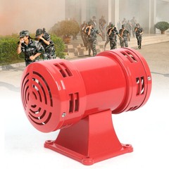 110V Industrial Air Raid Horn Type Loud 140db Air Raid Sound Siren Alarm NEW!