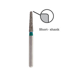10pcs/pk Dental Diamond Burs FG 847KR-016C Modified Flat Taper Coarse High Speed