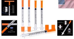 High-Quality 25 Pack Sterile Syringes 30G 1ml-5/16 Inch for Precise Measurements