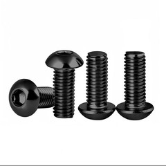 M4-0.7X40Mm Button Head Screw and Bolt, M4 Scoket Cap Screws,M4X40Mm Alloy Steel