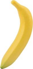 EKDJKK Artificial Fake Fruit, Realistic Banana, As Picture Show