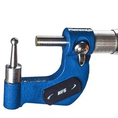 HFS Tube Micrometer Reloading Ball Spherical Anvil Case Thickness 0-1″/0.0001″