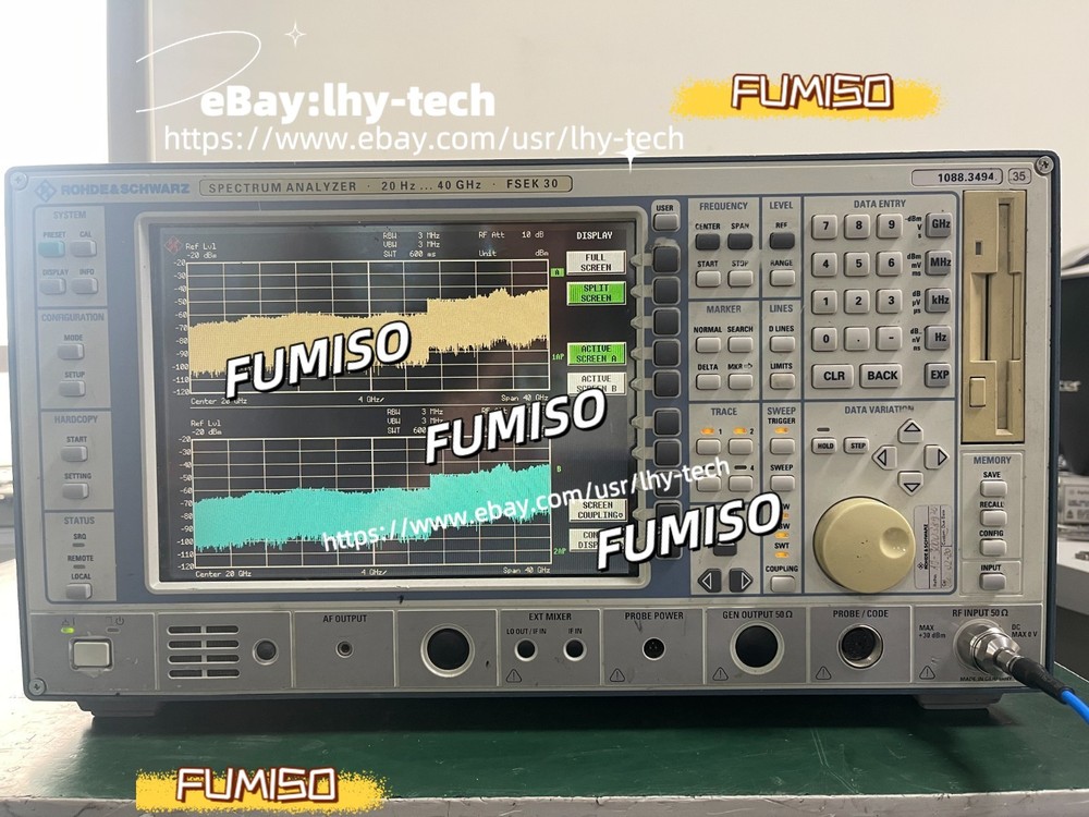 Rohde & Schwarz FSEK30 20 Hz – 40 GHz Spectrum Analyzer _8495&lhy