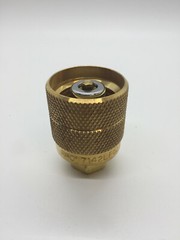 Mower Propane Tank Connector or Coupler, REGO 7142LF, LEFT HAND THREAD