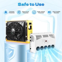 12V 11000BTU Car Hanging Air Conditioner A/C Kit For Car Truck Vehicle Universal