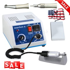 Dental Lab Electric Marathon Micromotor Polisher/Contra Angle/Straight Handpiece