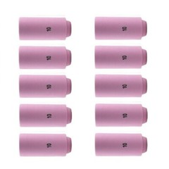 TIG Ceramic Cup 10N45 #10 Welding ALUMINA Nozzle 5/8″ Fits TIG 17, 18, 26 Qty 10
