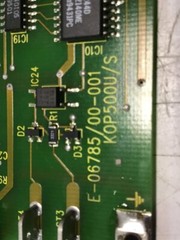 BACHMANN ELECTRONIC Control Card KOP500U/S Used #103029