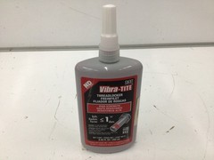 Vibra-Tite 13125 Threadlocker, Vibra-Tite 131, Red, High Strength, Liquid, 250