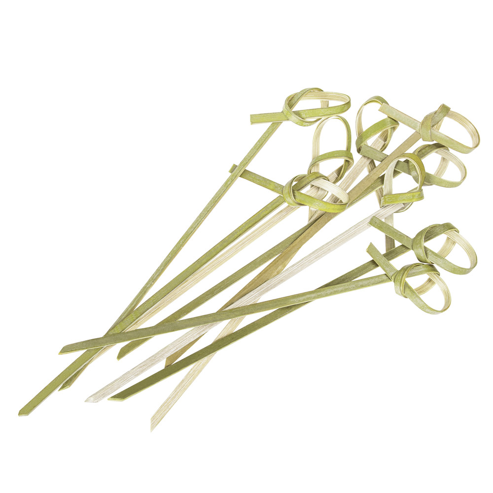 Karat Earth 4″ Bamboo Knot Skewer – 5,000 pcs, KE-U6014