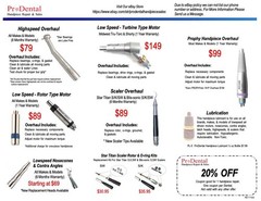 Midwest RDH Type LUBE FREE Hygienist Handpiece – ProDental