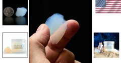 NASA-Inspired Aerogel Chunks | Lightest Material, High Purity Silica, 0.5-1.5”