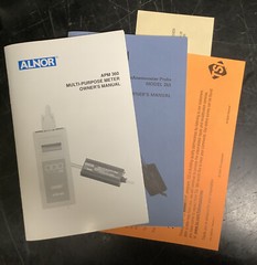 Alnor APM 360 Multipurpose Meter and ThermoAnemometer Probe 265